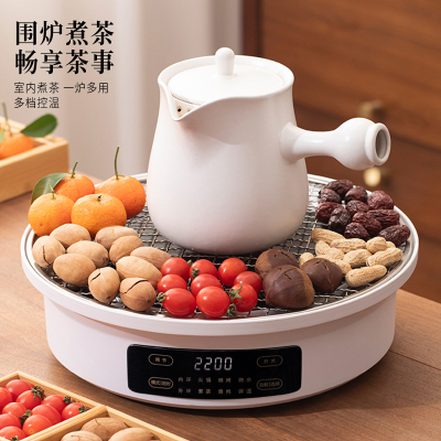 2025新款网红围炉煮茶器具全套家用电陶炉煮茶器烤奶罐罐茶煮茶壶