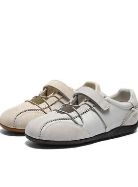 百丽跑道魔术贴芭蕾运动玛丽珍鞋女26夏运动休闲单鞋子F4G1DBQ6