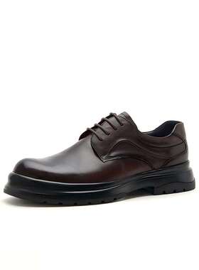 专柜正品Bata正装皮鞋男2026春商场新款时尚商务牛皮单鞋68890AM6