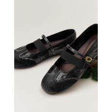 专柜正品拔佳2026春款女鞋玛丽珍鞋时尚休闲舒适浅口单鞋1811DAQ6