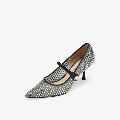 73hours女鞋钻石海2024秋新款尖头细跟闪钻玛丽珍女单鞋AAD05CQ4