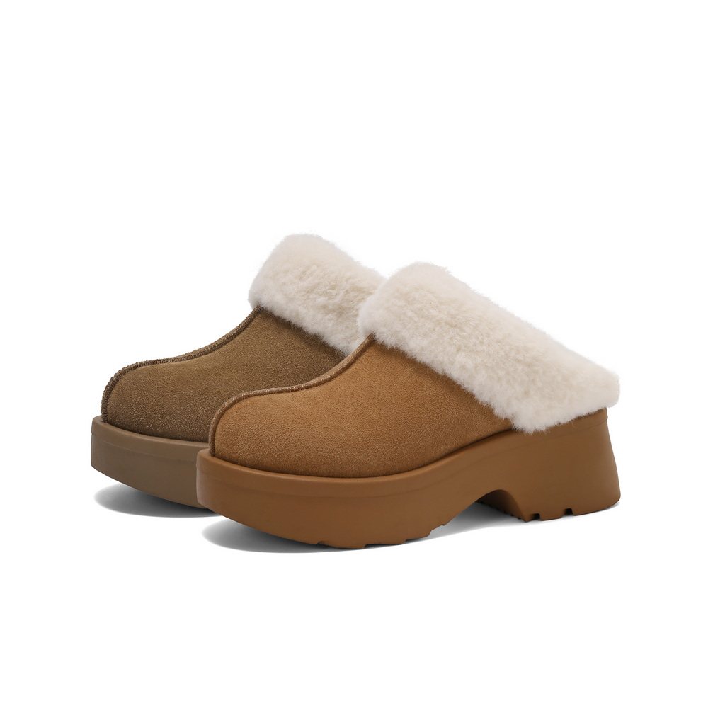 百丽Belle女靴子厚底毛毛鞋24冬季棉鞋加绒保暖雪地靴B2363DH4,女鞋,包头拖,淘宝优惠券,粉丝福利购,淘宝优惠卷