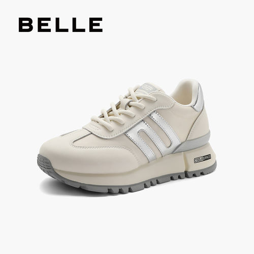 百丽舒适阿甘鞋女2024秋新商场同款运动休闲鞋A8D1DCM4
