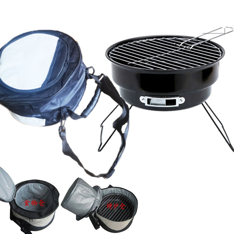 小型烧烤架室内炭火炉便携折叠烧烤炉炭烤炉围炉煮茶情侣炉取暖炉