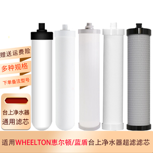 适用WHEELTON恵尔顿WHT JG209滤芯 T1台上净水器WHTA6超滤蓝盾YCZ