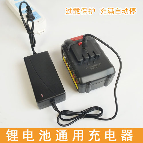 适用大艺款锂电池充电器座充南威德力西48 88 A3款2106锂电池座充