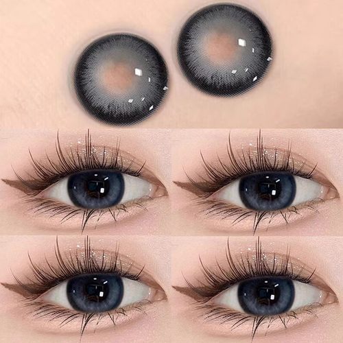 蓝色美瞳大直径 混血显白 高显色