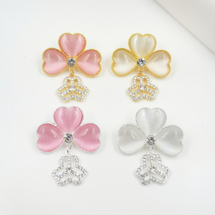 妇联会徽定制胸针胸花别针 装饰 三八妇女节日闪亮钻时尚礼盒包装