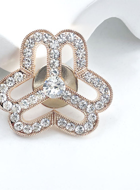 节日礼物女妇联徽章胸针工厂定制