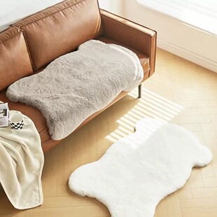 山姆购买仿毛皮多用垫多场景使用垫子地毯边毯沙发毯110*70