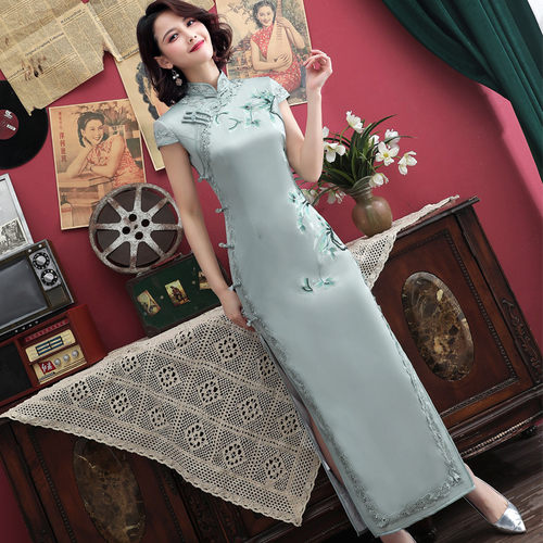 日常可穿新款优雅风显瘦宴会旗袍