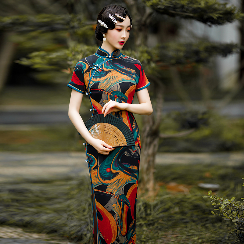 老上海新款复古风日常性感旗袍