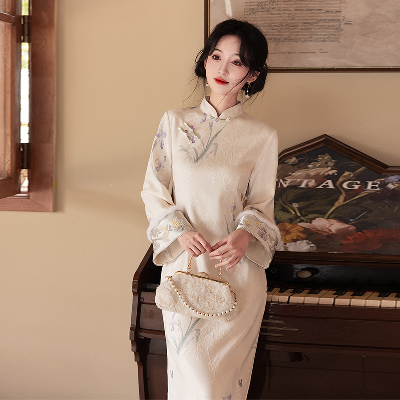 新中式国风气质高级感日常穿旗袍