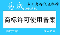 注册商标许可使用备案授权使用不知识产权服务