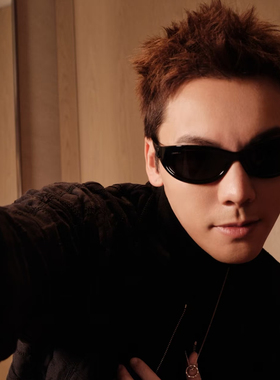 陈伟霆马丁同款墨镜男款痞帅复古嘻哈防紫外线太阳镜网红女高级感