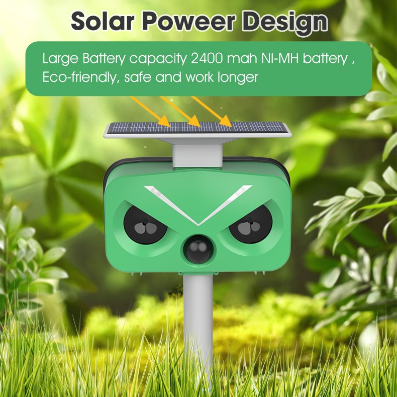 New animal repellent outdoor solar bird repellen太阳能驱鸟器