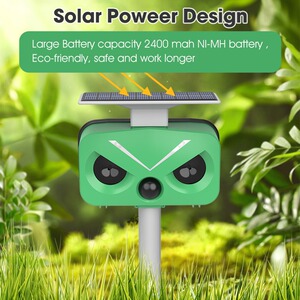 New animal repellent outdoor solar bird repellen太阳能驱鸟器