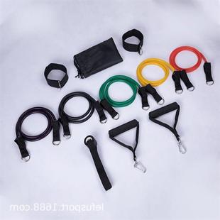 Resistance Band Set Yoga Fitness Rubber Loop Gym for Pilates