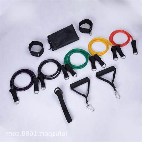 Resistance Band Set Yoga Fitness Rubber Loop Gym for Pilates