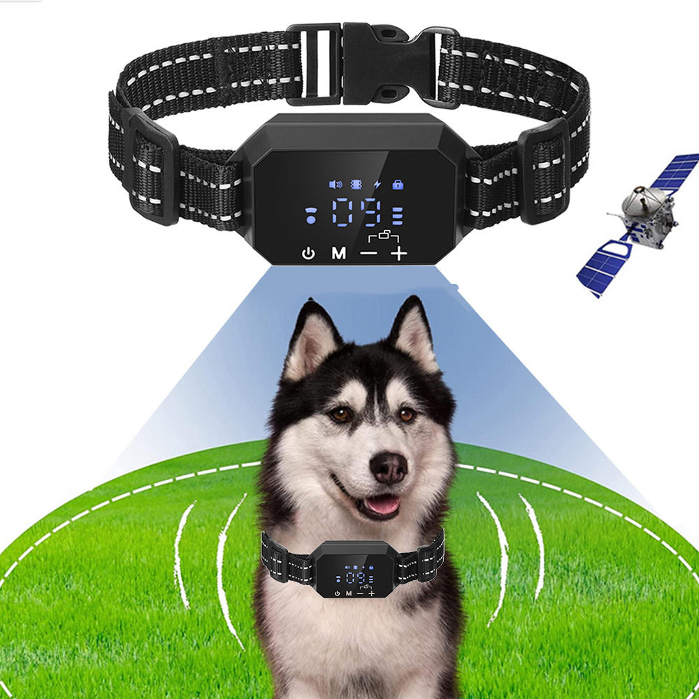 GPS wireless electronic fence anti running dog trainer训狗器