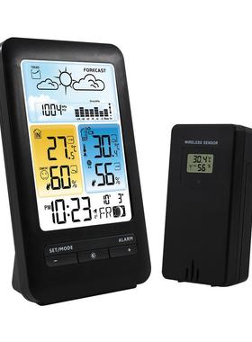 Temperature and humidity meter meteorological station气象钟