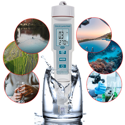 4-in-1 pH/EC/TDS/acid-base water quality testing pen测试笔