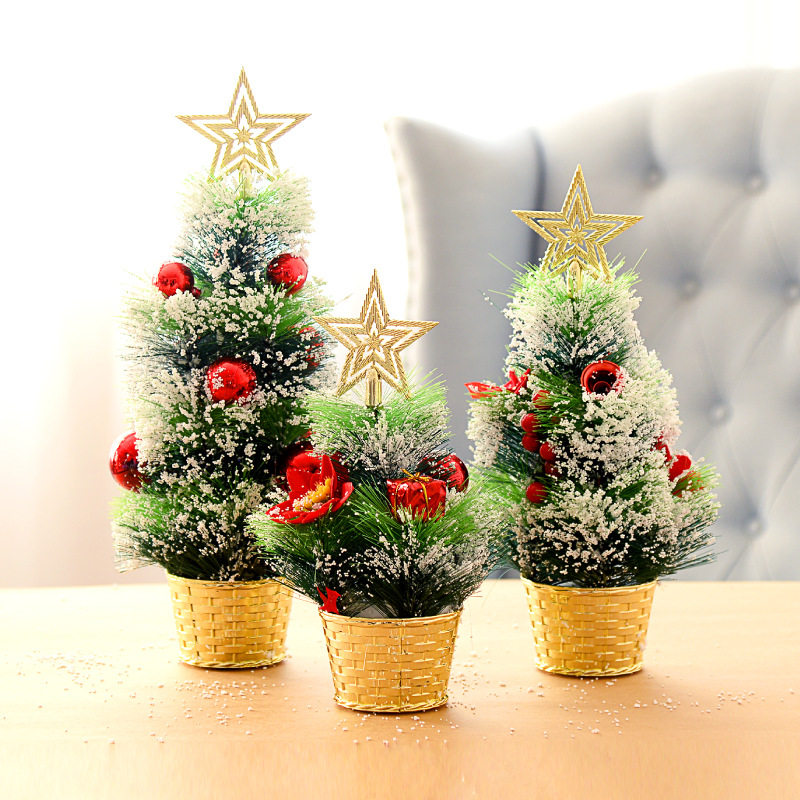 christmas pine needle mini christmas tree迷你小圣诞树套餐