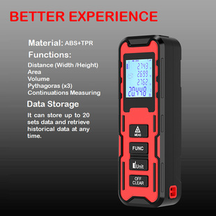 rangefinder English version high-precision laser rangefinder