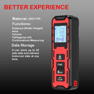 rangefinder English version high-precision laser rangefinder