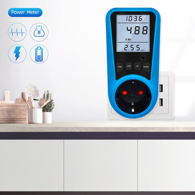 Digital ammeter AC energy meter Watt power meter瓦特功率计
