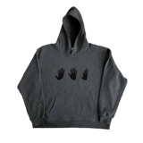 Ретро утяжеленный лонгслив, толстовка с капюшоном подходит для мужчин и женщин, в американском стиле, оверсайз