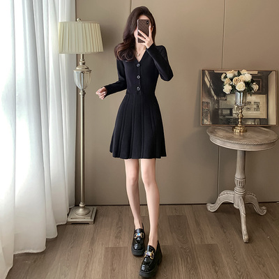 小个子收腰显瘦A字打底裙