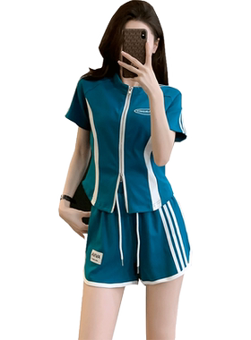 小个子休闲运动裤套装女