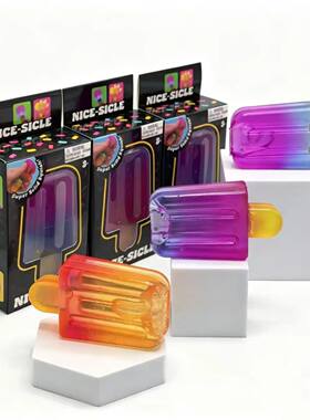 Gradient Ice Cream Squeeze Toy Soft Slow Rebound Squishy Fid