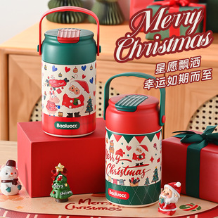 Stainless Steel Thermos Christmas Student 316 Cup Femal Gift