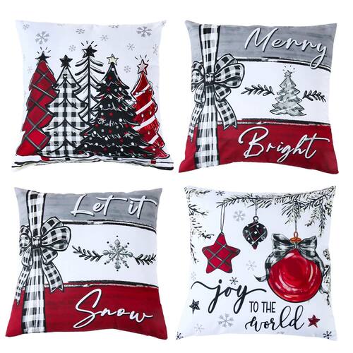 45cm Christmas Cushion Cover Pillowcase Christmas Decoration