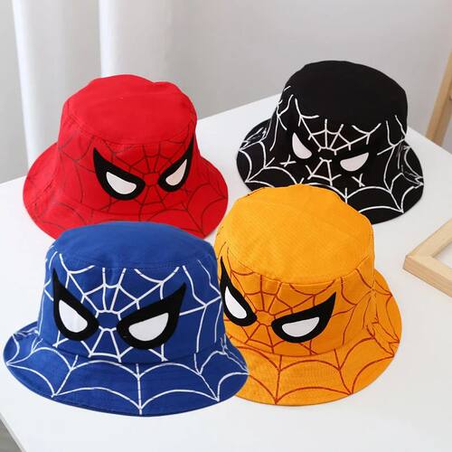 Anime Spider Fisherman Hat CartoonSun Cap Hip Hop Hat Snapba