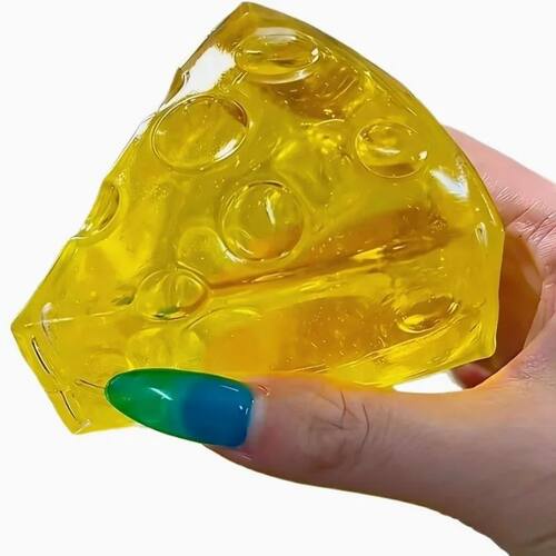 Squishy Honey Cheese Square Fidgets Toys Super Soft Mochi Ch
