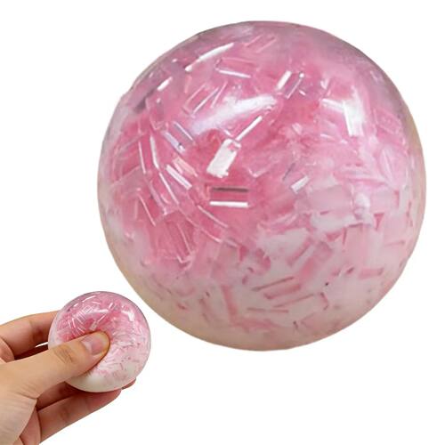 Squeeze Toys  slow Rising Ice Cracked Crystal Ball Squishy F