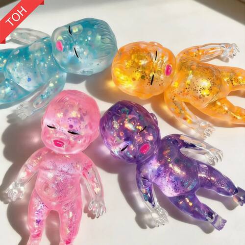 New Arrival Natasha Maltose Squishy, Glitter Shiny Soft Stre