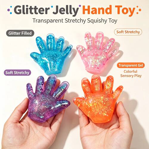 Halloween TPR Hand Squeeze Toy, Slow Rebound Squishy Palm St