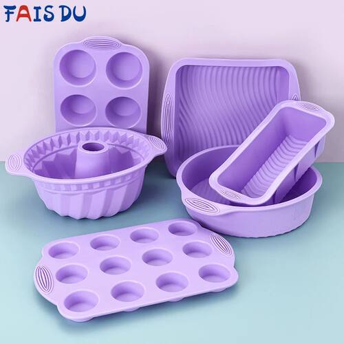 FAIS DU Purple Baking Mold For Pastry Shape And Accessories
