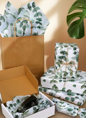 50/20sheets Eucalyptus & Snow Pear Tissue Paper - For Christ