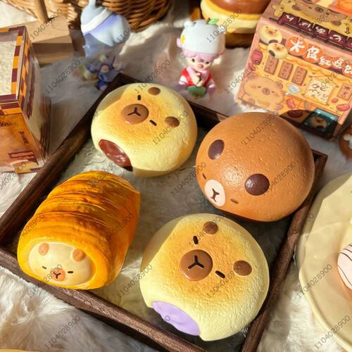 Capybara Bakery Slow Rising Squishy Capybara Toy Bread Pastr