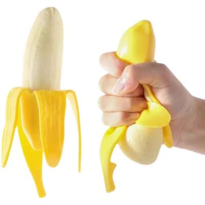 Cute Fruit Squishy Stress Balls Fidget Sensory Toy Squeeze S
