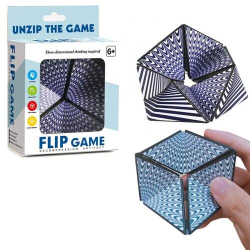 Infinite 3D Magic Cube Irregular Flip Puzzle Vision Anti Str