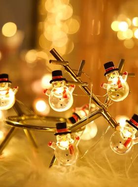 2M 20leds Christmas Decoration Garland Lights String Santa C