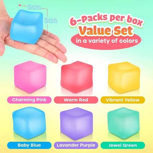Stress Cube Squishy Fidget Toys for Relaxation High Density