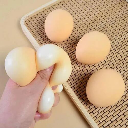 Funny Egg Squeeze Toy, Hilarious Prank & Stress Relief Gift,
