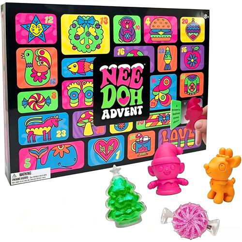 Needoh Christmas Advent Calendar 24 Days Countdown Treasure